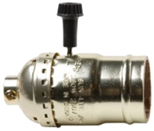 Pass & Seymour Metal Shell Lampholder, Medium Base