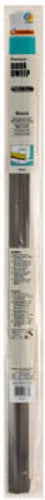 Frost King B59/36H Premium Aluminum & Vinyl Door Bottom, 1-5/8" x 36", Bronze