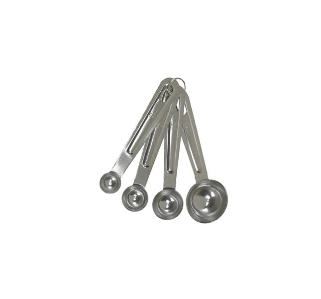 Good Cook™ 19875 Measuring Spoon Set, Stainless Steel, 4-Piece