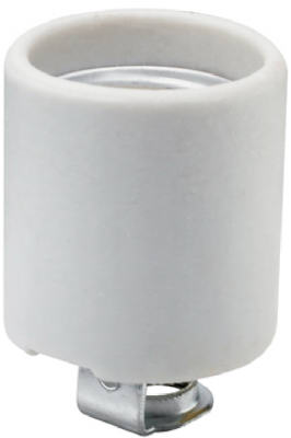 Pass & Seymour Incandescent Porcelain Lampholder, 660W, Medium Base
