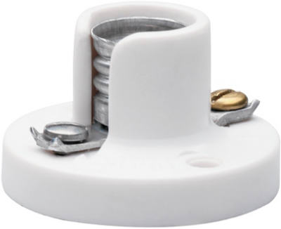 Pass & Seymour 10020 Miniature Base Lampholder, 75 Watt, 125 Volt