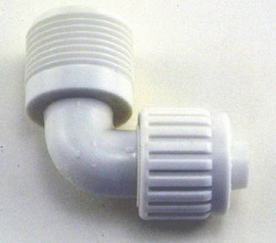 Flair-It™ 16809 Plastic Male Elbow for PEX or Polybutylene, 3/4" x 3/4"