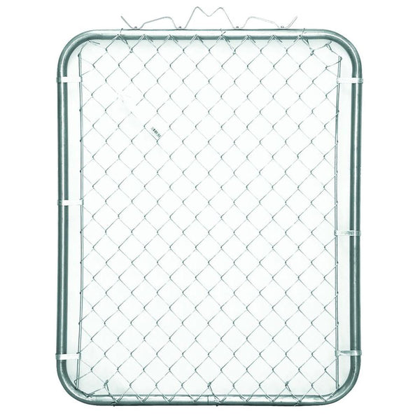 YardGard® 328302A Galvanized Steel Bent Frame Walk Fence Gate, 42" x 48"