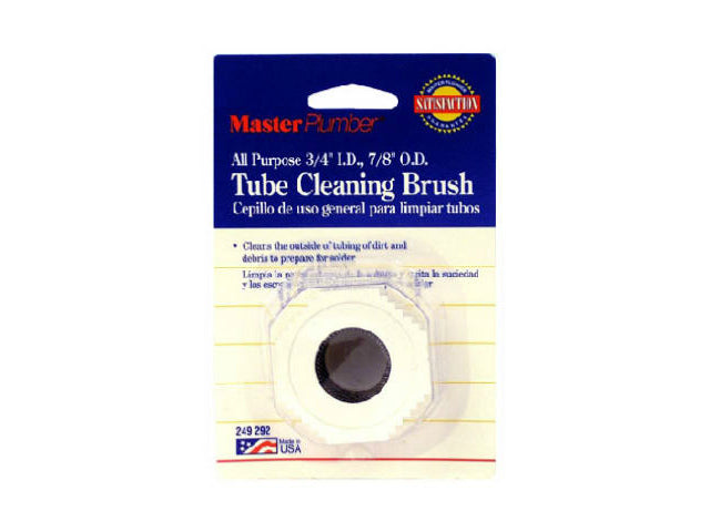 Master Plumber 092452 Copper Tube Brush, 3/4" ID x 7/8" OD