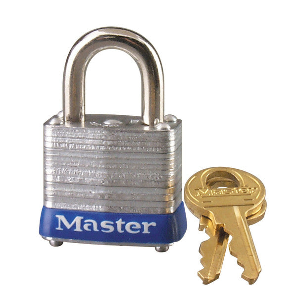 Master Lock 7KA-P216 7-Keyed Alike Laminated Steel Padlock, 1-1/8"