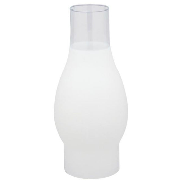 Westinghouse 83091 Handblown Frosted Glass Chimney, 8-1/2"