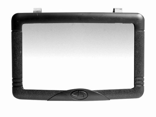 Custom Accessories 53331 Visor Vanity Mirror, Black, 4-1/2" x 6-1/2"