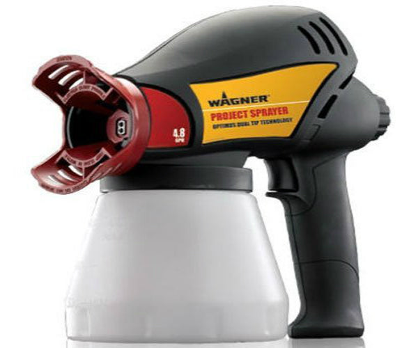 Wagner 0525010 Electric Project Paint Sprayer with Optimus Dual Tip, 4.8 GPH