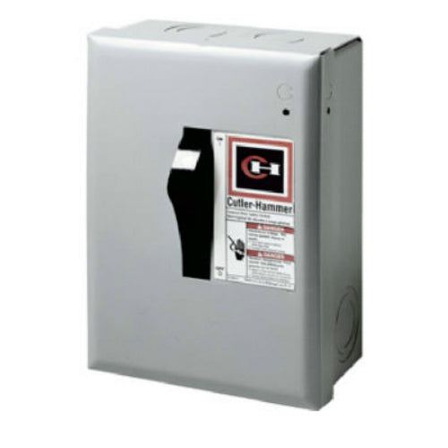 Eaton DP221NGB Indoor Safety Switch, 2 Plug Fuse, 30A