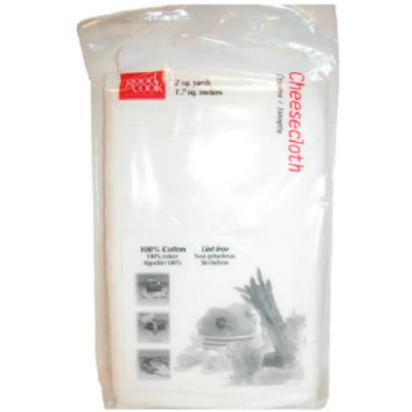 Good Cook 11899 Lint Free 100% Cotton Multi-Purpose Cheesecloth, 2-Square Yard
