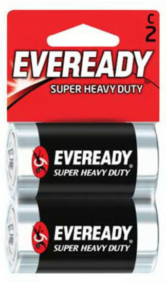 Eveready® 1235SW-2 Super Heavy Duty® C Battery, 2-Pack