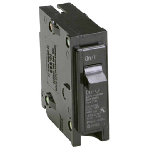 Eaton BR115 Single Pole Interchangeable Circuit Breaker, 15A, 120V