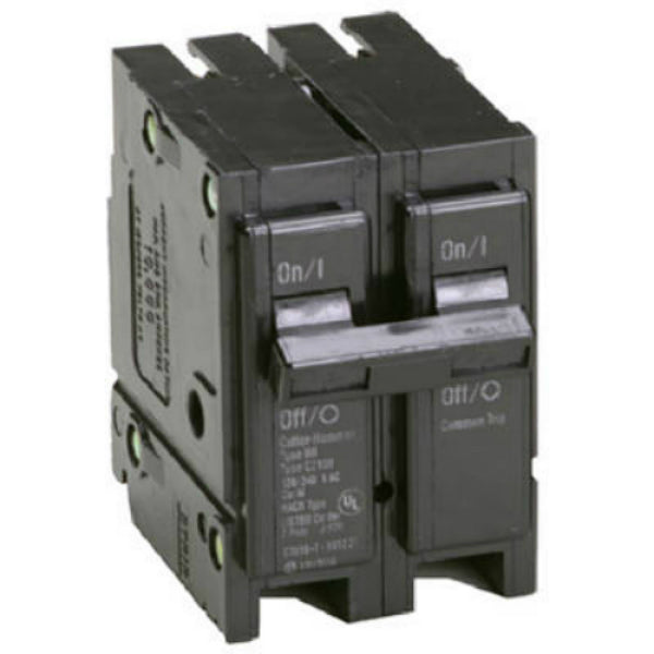 Eaton BR260 Double Pole Interchangeable Circuit Breaker, 60A