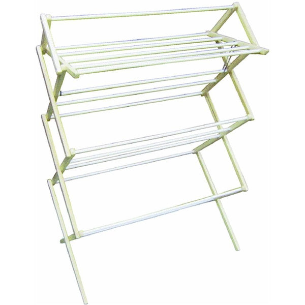 Madison Mill 16 Queen Wood Clothes Dryer w/15 Coated Rungs, 41' Drying Space