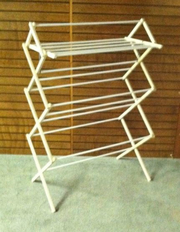 Madison Mill 16 Queen Wood Clothes Dryer w/15 Coated Rungs, 41' Drying Space