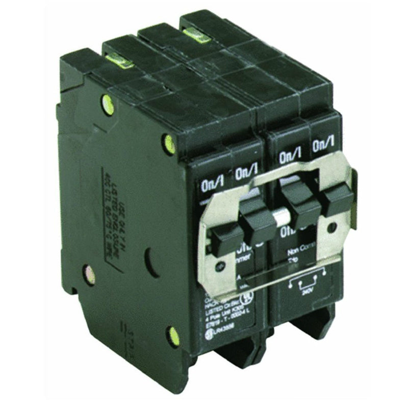 Eaton BQ220220 Double Pole Circuit Breaker, 2-20A, 120/240V