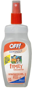 Off® 01835 FamilyCare Insect Repellent, Unscented, 6 Oz