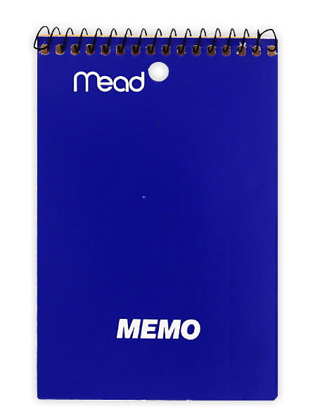 Mead® 45464 Wirebound Memo Book, 4" x 6", 40-Sheets