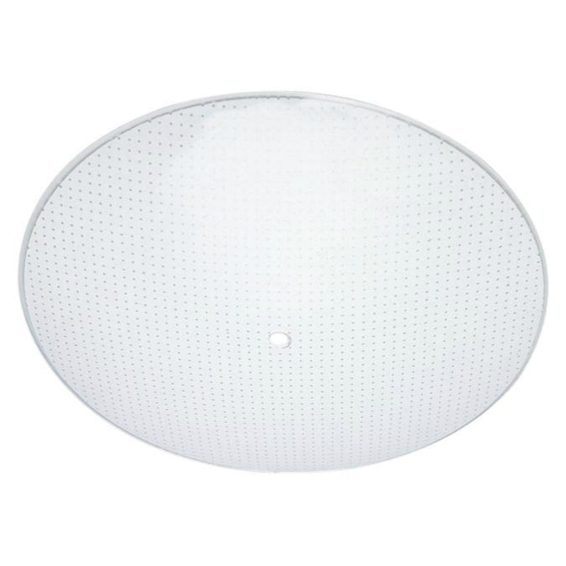 Westinghouse 81819 Dot Pattern Round Glass Diffuser, 13", Clear