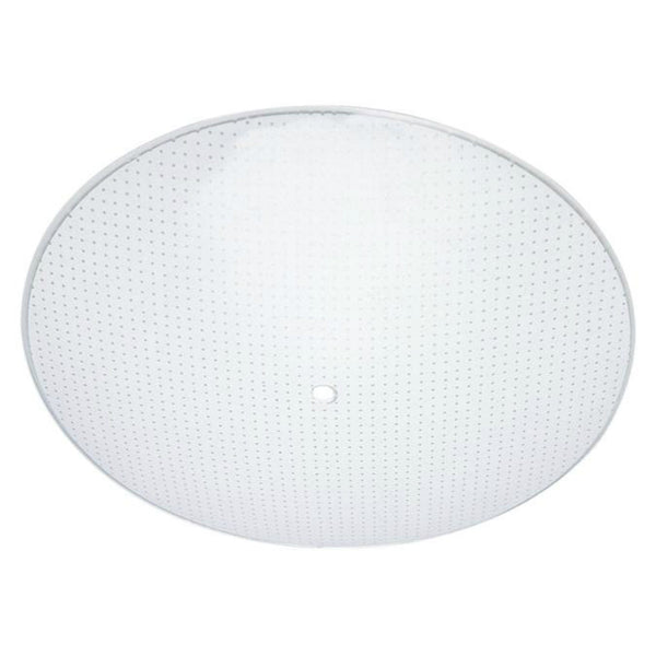 Westinghouse 81819 Dot Pattern Round Glass Diffuser, 13", Clear