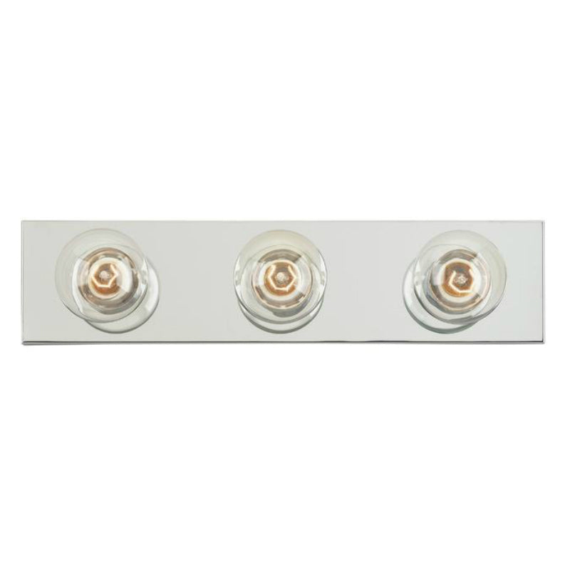 Westinghouse 66406 Three-Light Interior Bath Bar, Chrome Finish