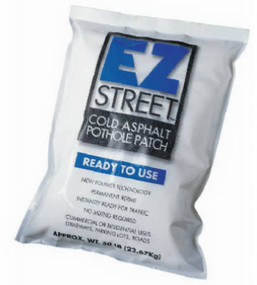 EZ Street EZ50 Ready-To-Use Polymer-Modified Cold Asphalt, 50 Lbs