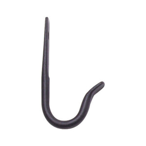 Panacea 89403 Forged Steel J-Hook with Screw, Black, 3"