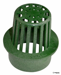NDS 70 Flat Top Structural Foam Polyolefin Atrium Grate, 3", Green