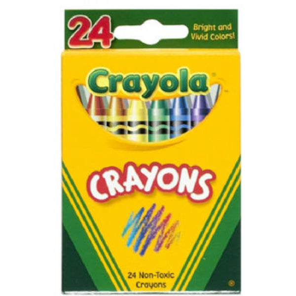 Crayola 52-3024 Crayons In Tuck Box, 24-Count