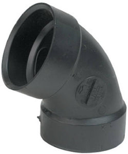 Black 60 Degree Elbow Hub