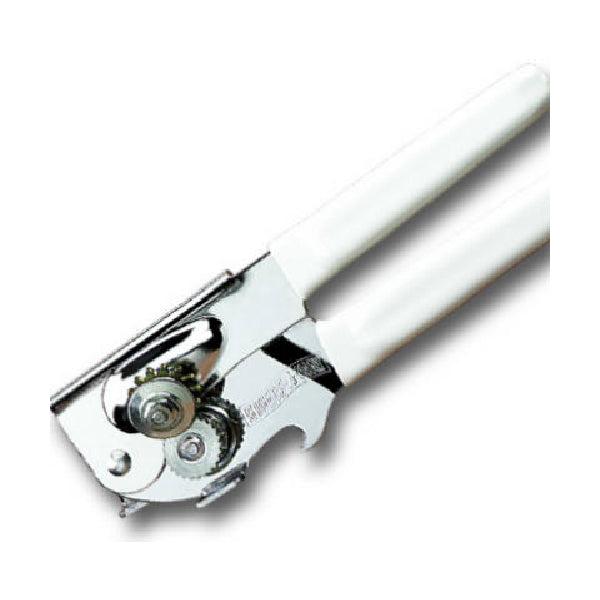 Swing-A-Way 407WH Can Opener with White Handles, Chrome Finsh