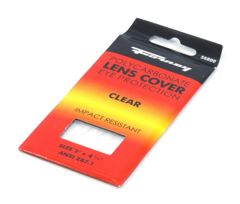 Forney 56800 Replacement Clear Cover Lens, Plastic, 2" x 4-1/4"
