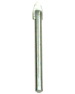 Master Mechanic 282806 Glass & Tile Carbide Tipped Drill Bit, 3/16" x 2-1/4"