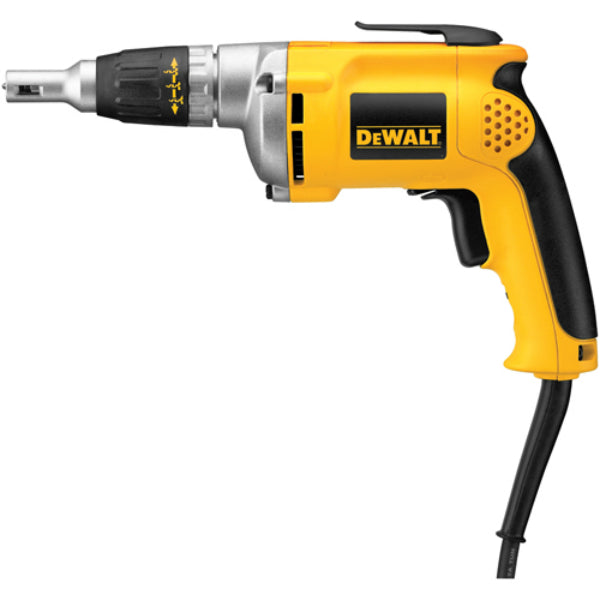 DeWalt® DW272 Heavy Duty VSR Drywall Screwdriver, 0-4000 RPM, 6.3A
