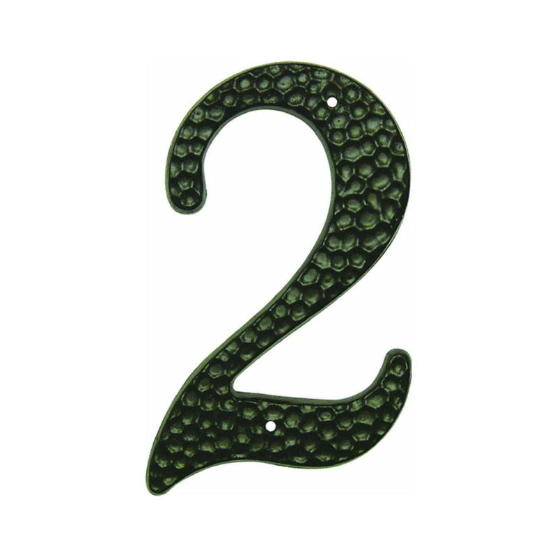 Hy-Ko DC-3/2 House Number 3-1/2 inch, Black