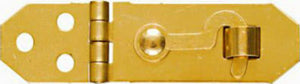 National Hardware® N211-912 Solid Brass Hasp, 3/4" x 2-3/4", Bright Brass