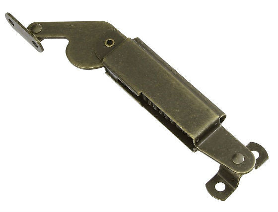 National Hardware® N208678 Spring Lid Support, Antique Brass, 5-1/2"