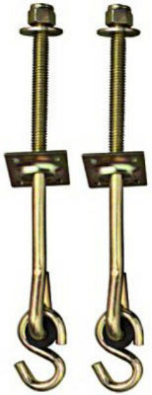 National Hardware® N264-077 Machine Screw Swing Hook Kit, 2-Pack