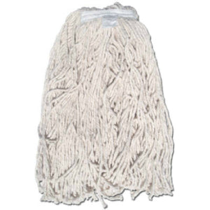 Abco 01321 Janitorial Heavy-Duty 8-Ply Cotton Yarn Mop Head, 20 Oz