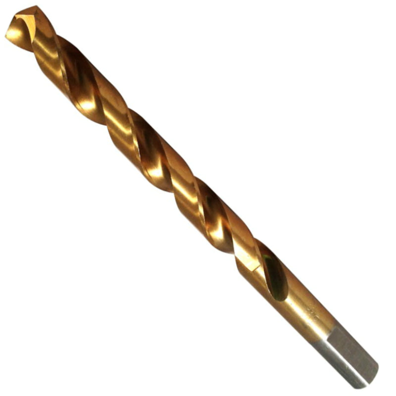 Master Mechanic 286385 High Speed Steel Titanium Coated Drill Bit, 23/64"x4-7/8"
