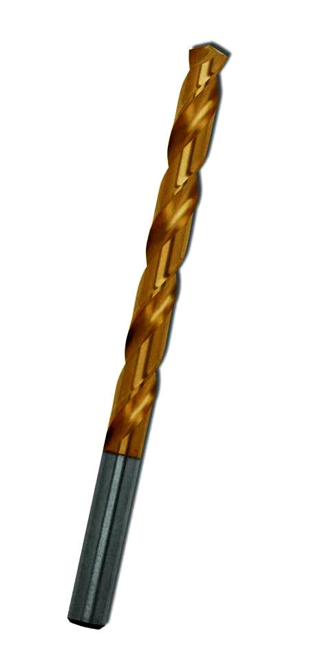 Master Mechanic 286443 Jobber Length Titanium Coated Drill Bit, 27/64" x 5-3/8"