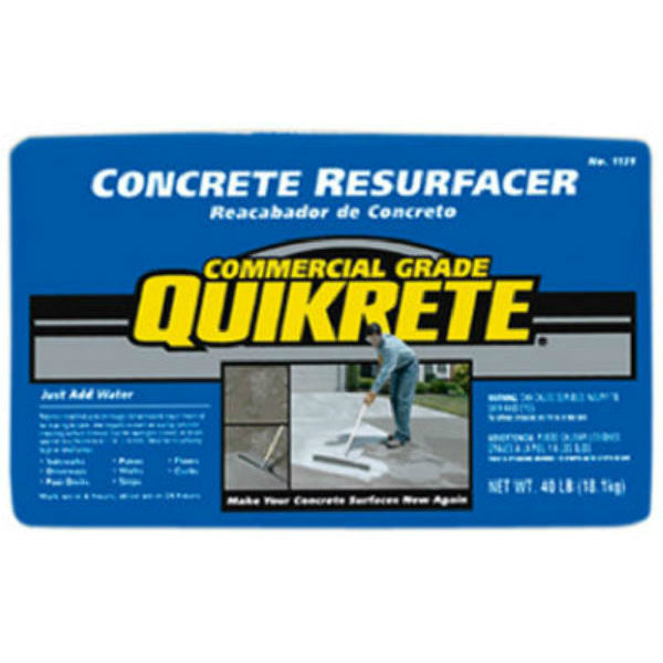 Quikrete® 1131-40 Commercial Grade Concrete Resurfacer, 40 Lbs