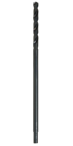 Master Mechanic 287105 Black Oxide Extra Length Drill Bit, 7/16" x 12"
