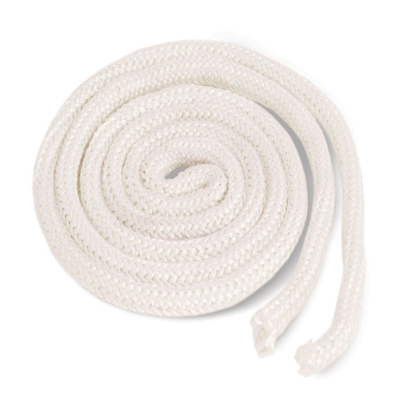 Imperial GA0171 Replacement Fiberglass Gasket Rope, 1/2" x 100', White
