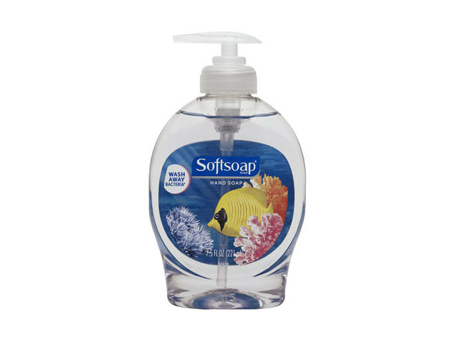 Softsoap® 26800 Aquarium Series Antibacterial Liquid Hand Soap w/Pump, 7.5 Oz