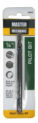 Master Mechanic 290429 Bi-Metal Pilot Drill, 1/4"