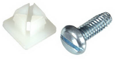 Hillman Fasteners 9031 Slotted License Plate Bolt, 2-Pack