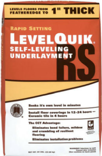 Custom® LQ50 LevelQuik® Rapid Setting Self­-Leveling Underlayment, 50 Lb