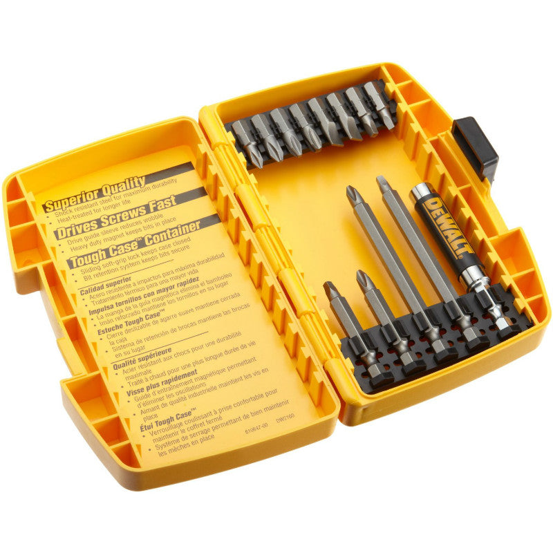 DeWalt® DW2160 Screwdriving Set with Tough Case, 13-Piece