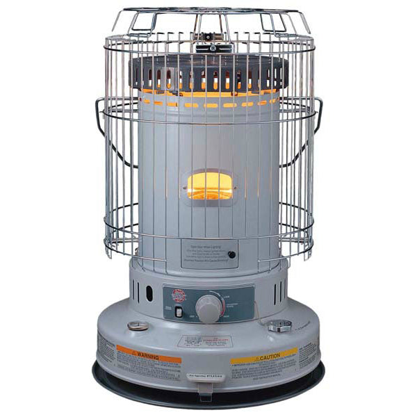 Kero World® KW-24G Convection Style Indoor Kerosene Wick Heater, 23000 BTU